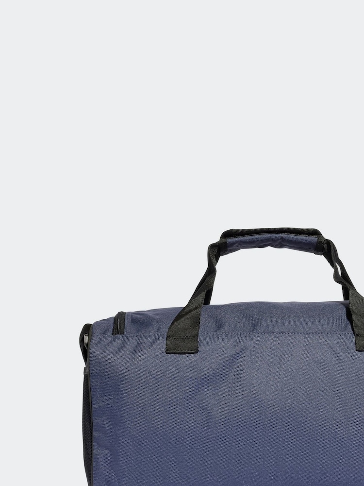 adidas Blue Linear Duffle Bag - Image 2 of 5