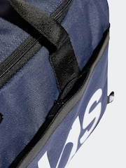 adidas Blue Linear Duffle Bag - Image 4 of 5