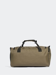 adidas Green Medium Essentials Linear Duffel Bag - Image 2 of 5