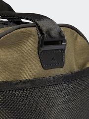 adidas Green Medium Essentials Linear Duffel Bag - Image 5 of 5