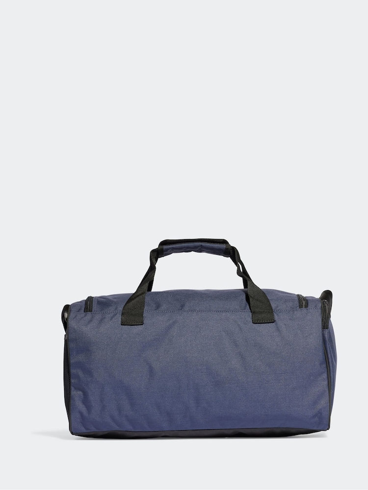Blau - adidas Medium Essentials Linear Duffel-Bag - Image 2 of 5