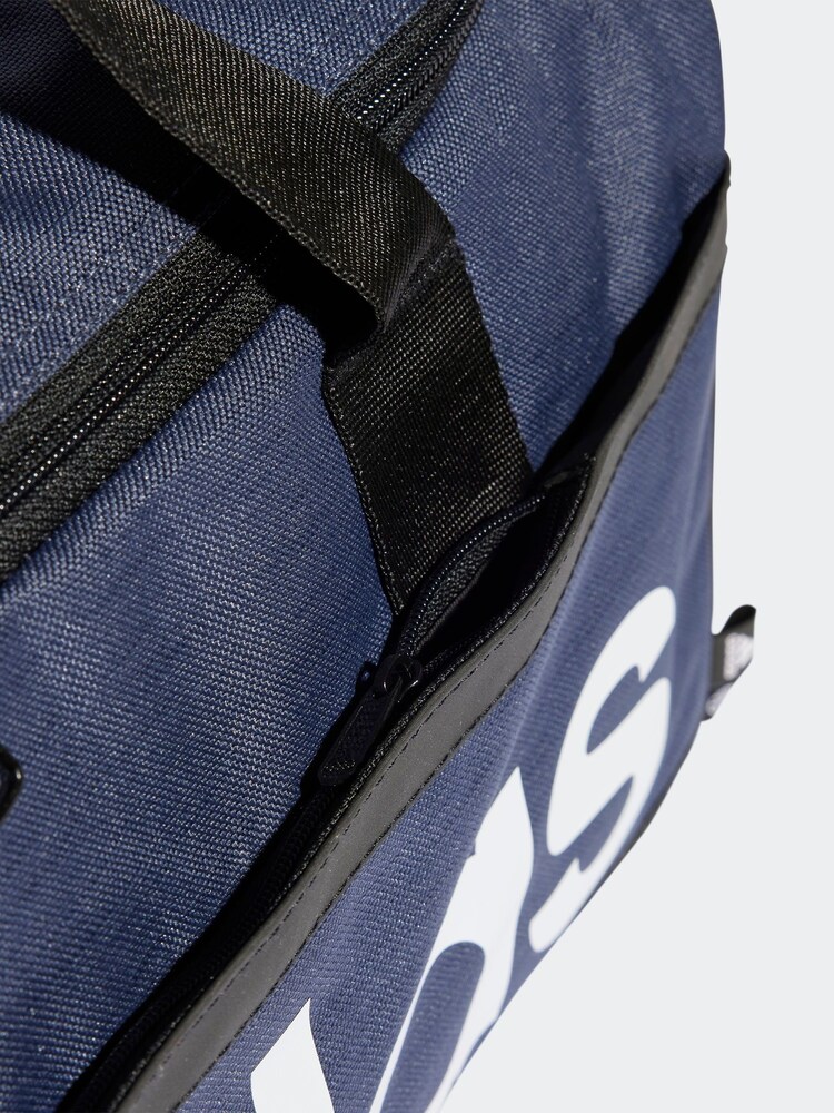 Blau - adidas Medium Essentials Linear Duffel-Bag - Image 4 of 5