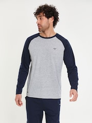 Threadbare Blue Blend Long Sleeve Pyjamas Set - Image 3 of 4