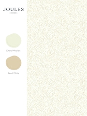 Joules Neutral Willow Leaf A4 Wallpaper Sample - Image 4 of 5