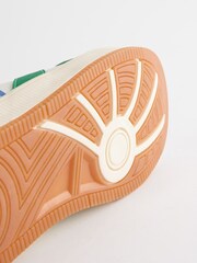 Little Bird by Jools Oliver Multi Older Rainbow Hi-Top Trainers - Image 6 of 7