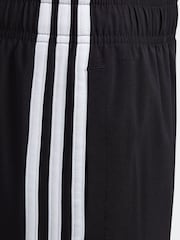 adidas Black Sportswear Essentials 3-Stripes Woven Joggers - Image 10 of 10