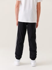 adidas Black Sportswear Essentials 3-Stripes Woven Joggers - Image 4 of 10