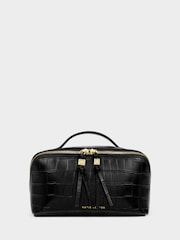 Katie Loxton Black Soho Medium Make Up / Wash Bag - Image 1 of 4