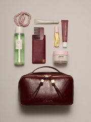 Katie Loxton Red Soho Medium Make Up / Wash Bag - Image 2 of 4