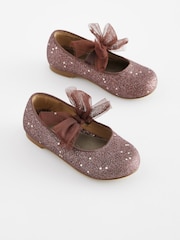 Fig Pink Bow Mary Jane Occasion Shoes - Image 2 of 6