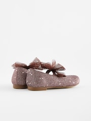 Fig Pink Bow Mary Jane Occasion Shoes - Image 4 of 6