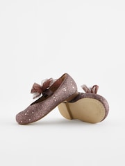 Fig Pink Bow Mary Jane Occasion Shoes - Image 5 of 6