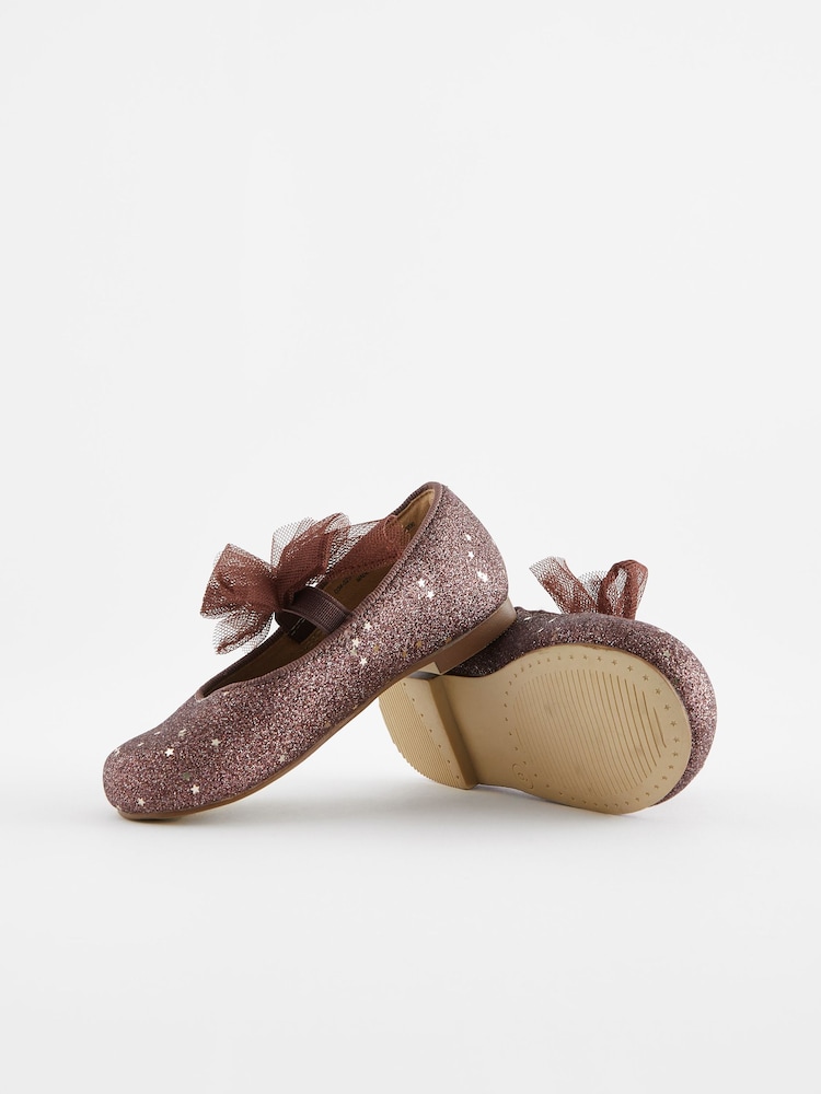 Fig Pink Bow Mary Jane Occasion Shoes - Image 5 of 6