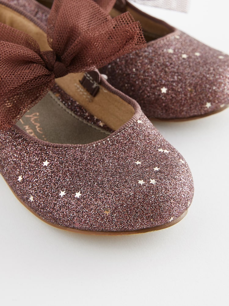 Fig Pink Bow Mary Jane Occasion Shoes - Image 6 of 6