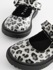 Glitzernder Animalprint - Mary Jane-Schuh mit dicker Sohle - Bild 4 von 5