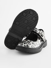 Glitzernder Animalprint - Mary Jane-Schuh mit dicker Sohle - Bild 5 von 5