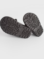 Black Standard Fit (F) Chunky Bow Mary Jane Shoes - Image 3 of 6