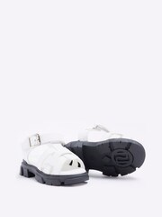 River Island Mädchen Sandalen mit dicker Sohle und T-Steg, Weiß - Bild 4 von 5