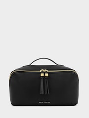 Katie Loxton Black Soho Large Make Up / Wash Bag - Image 1 of 4