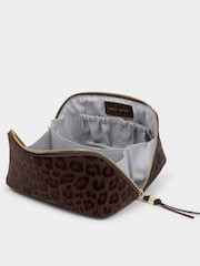 Katie Loxton Brown Soho Medium Make Up / Wash Bag - Image 2 of 3