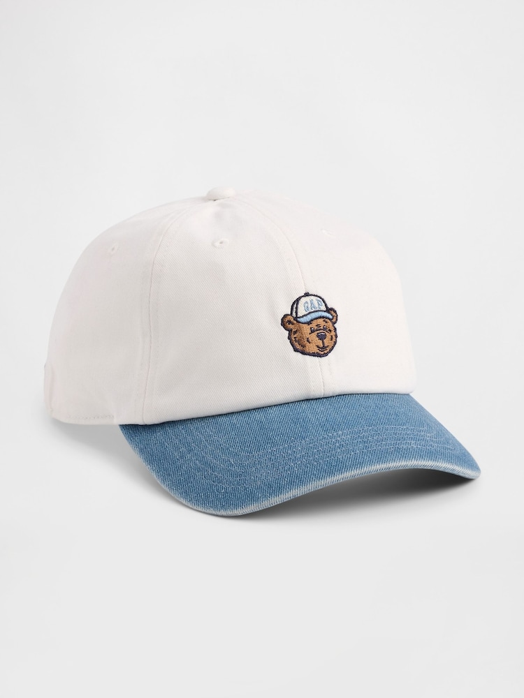 Gap Denim Brannan Bear Logo Baseball Cap - Image 2 of 3 Gap Denim Brannan Bear Logo Baseball Cap - Image 2 of 3