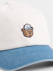 Gap Denim Brannan Bear Logo Baseball Cap - Image 3 of 3