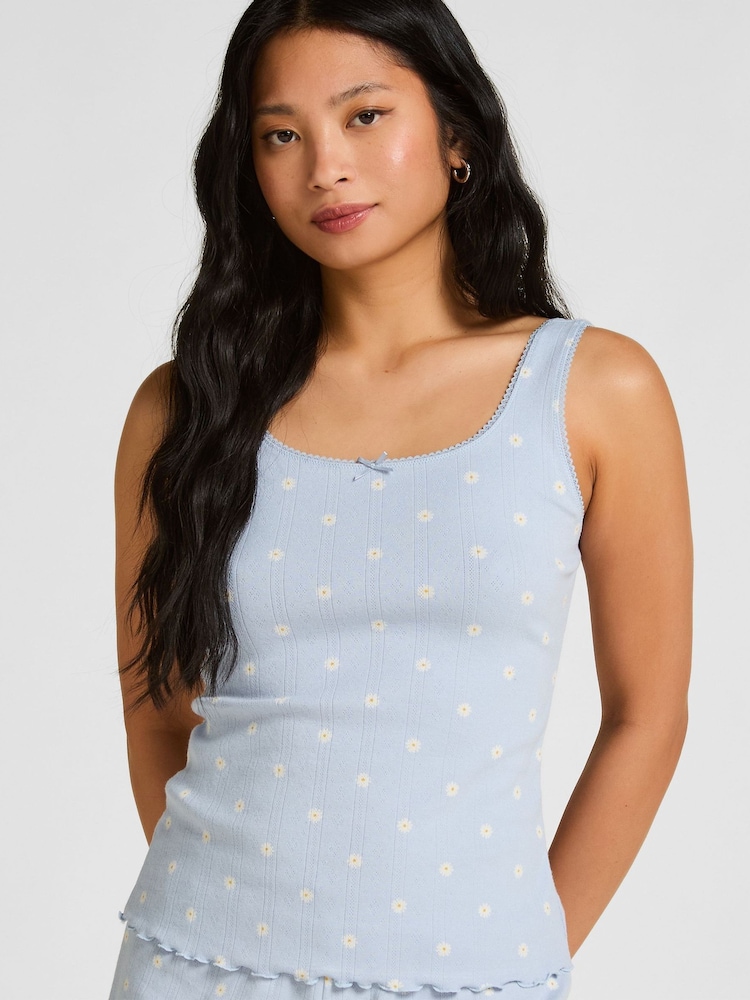 Hunkemoller Pointelle Singlet Pyjamas - Bild 1 von 5