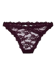 Hunkemoller Red Highleg Aveline Thong - Image 4 of 5