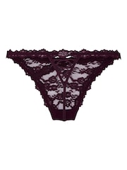 Hunkemoller Red Highleg Aveline Thong - Image 5 of 5