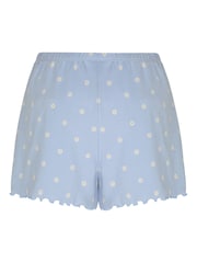 Hunkemoller Blue Pointelle Shorts - Image 5 of 5