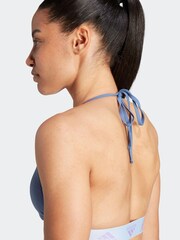 adidas Blue Sportswear Swim Neckholder Bikini - Image 6 of 8
