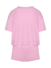 Hunkemoller Pink Cotton Pyjamas Set - Image 5 of 5