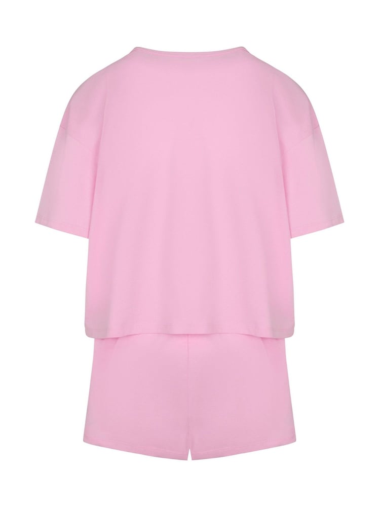 Hunkemoller Pink Cotton Pyjamas Set - Image 5 of 5 Hunkemoller Pink Cotton Pyjamas Set - Image 5 of 5