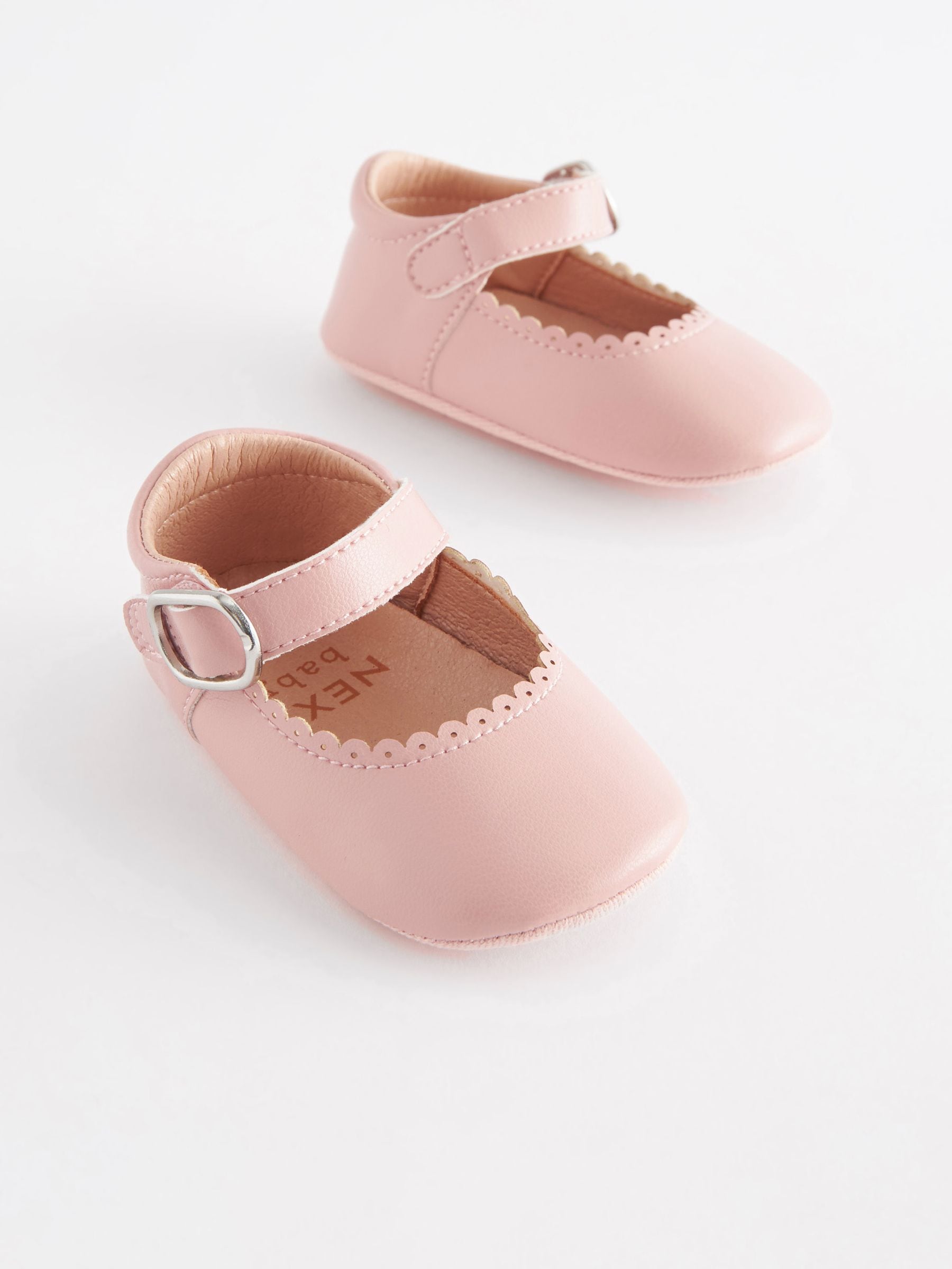 Pink Mary Jane Baby Shoes 0 24mths