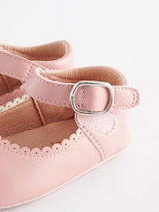 Pink Mary Jane Baby Shoes (0-24mths) - Image 5 of 6