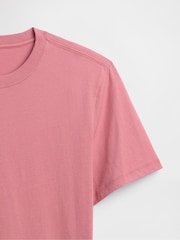 Gap Berry Pink Everyday Soft Crew Neck T-Shirt - Image 3 of 4