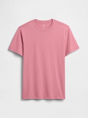 Gap Berry Pink Everyday Soft Crew Neck T-Shirt - Image 4 of 4