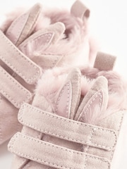 Pink Bunny High Top Baby Trainers (0-24mths) - Image 4 of 6