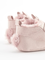 Pink Bunny High Top Baby Trainers (0-24mths) - Image 6 of 6