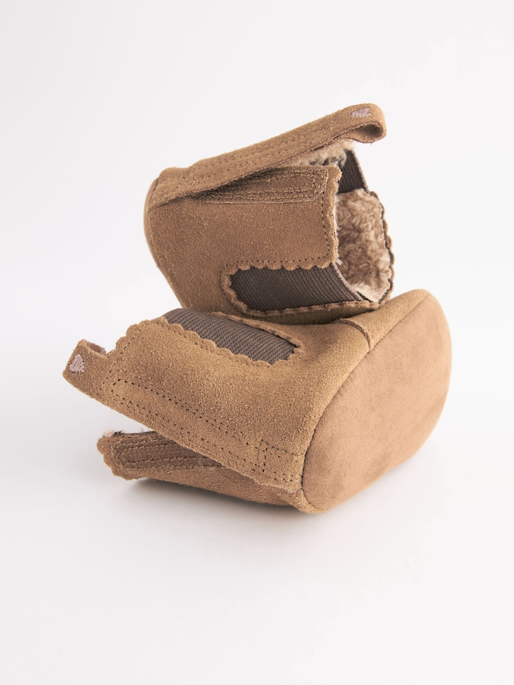 Tan Brown Leather Chelsea Baby Boots (0-24mths) - Image 6 of 6 Tan Brown Leather Chelsea Baby Boots (0-24mths) - Image 6 of 6