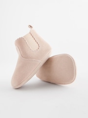 Pink Leather Chelsea Baby Boots (0-24mths) - Image 4 of 4