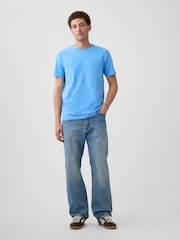 Gap Sky Blue Everyday Crew Neck Short Sleeve T-Shirt - Image 3 of 5