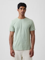 Gap Sage Green Everyday Soft Crew Neck T-Shirt - Image 1 of 4