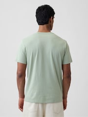 Gap Sage Green Everyday Soft Crew Neck T-Shirt - Image 2 of 4