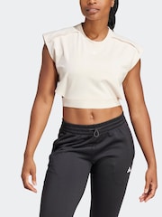 adidas Natural Performance Training Power Aeroready Crop Vest Top - Image 5 of 9