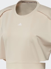 adidas Natural Performance Training Power Aeroready Crop Vest Top - Image 8 of 9