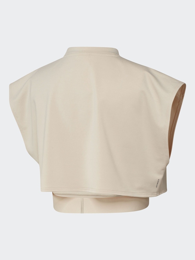 adidas Natural Performance Training Power Aeroready Crop Vest Top - Image 9 of 9