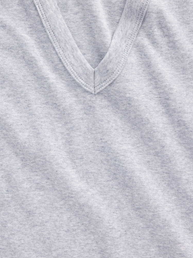 Gap Grey Modern V-Neck Vest Top - Image 2 of 2 Gap Grey Modern V-Neck Vest Top - Image 2 of 2