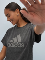 adidas Black Sportswear Future Icons Winners 3.0 T-Shirt - Image 4 of 6