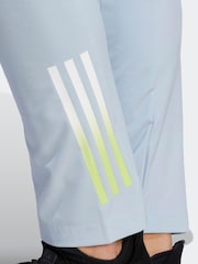 adidas Blue Performance Train Icons 3-Stripes Training Joggers - Image 4 of 6